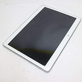 【中古】「未使用品」docomo d-01H シルバー dtab SU6390(タブレット)