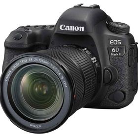 【中古】 Canon デジタル一眼レフカメラ EOS 6D Mark II EF24-105 IS STM レンズキット EOS6DMK2-24105ISSTMLK 当店保証30日間 人気 ミラーレス 一眼レフ 交換レンズ カメラ