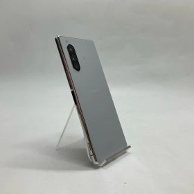 【全額返金保証】【最速発送】Sony Xperia 5 128GB グレイ SIMフリー J9260 白ロム 美品 動作確認済