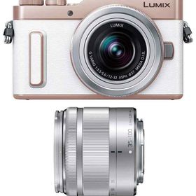 【中古】 パナソニック ミラーレス一眼カメラ ルミックス GF10 ダブルレンズキット 標準ズームレンズ/望遠ズームレンズ付属 ホワイト DC-GF10WA-W 当店保証30日間 人気 ミラーレス 一眼レフ 交換レンズ カメラ