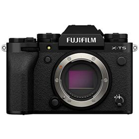 【中古】「非常に良い」富士フイルム(FUJIFILM) ミラーレス一眼カメラ X-T5ボディ ブラック F X-T5-B(ミラーレス一眼)