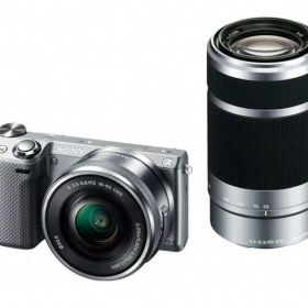【中古】 SONY ミラーレス一眼 NEX-5T ダブルズームレンズキット シルバー NEX-5TY-S 当店保証30日間 人気 ミラーレス 一眼レフ 交換レンズ カメラ