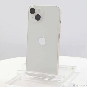 ソフマップ 〔中古品〕 iPhone14 128GB スターライト MPUQ3J／A SIMフリー【348】