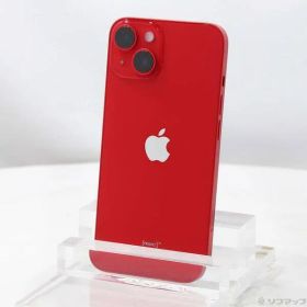 ソフマップ 〔中古品〕 iPhone14 128GB プロダクトレッド MPV93J／A SIMフリー【198】
