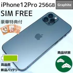 【極美品☆】iPhone12Pro 本体 Gray 256GB SIMフリー
