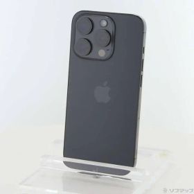 ソフマップ 〔中古品〕 iPhone15 Pro 256GB ブラックチタニウム MTUC3J／A SIMフリー【368】
