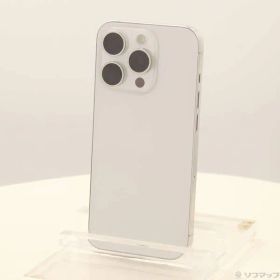 ソフマップ 〔中古品〕 iPhone15 Pro 256GB ホワイトチタニウム MTUD3J／A SIMフリー【344】