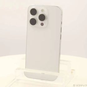 ソフマップ 〔中古品〕 iPhone15 Pro 256GB ホワイトチタニウム MTUD3J／A SIMフリー【348】
