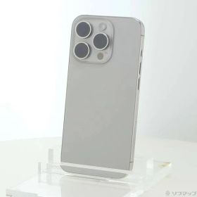 ソフマップ 〔中古品〕 iPhone15 Pro 256GB ナチュラルチタニウム MTUF3J／A SIMフリー【344】