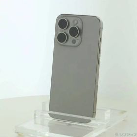ソフマップ 〔中古品〕 iPhone15 Pro 256GB ナチュラルチタニウム MTUF3J／A SIMフリー【276】