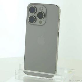 ソフマップ 〔中古品〕 iPhone15 Pro 256GB ナチュラルチタニウム MTUF3J／A SIMフリー【196】