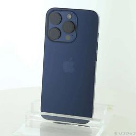 ソフマップ 〔中古品〕 iPhone15 Pro 256GB ブルーチタニウム MTUG3J／A SIMフリー【349】