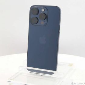 ソフマップ 〔中古品〕 iPhone15 Pro 256GB ブルーチタニウム MTUG3J／A SIMフリー【349】