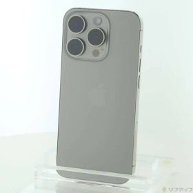 ソフマップ 〔中古品〕 iPhone15 Pro 1TB ナチュラルチタニウム MTUT3J／A SIMフリー【344】