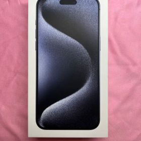 Apple iPhone 15 Pro MAX ブルーチタニウム 256GB本体