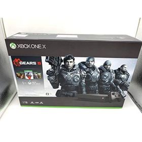 【中古】「非常に良い」Xbox One X (Gears 5、Gears of War 1234 ダウンロード版 同梱)(家庭用ゲーム機本体)
