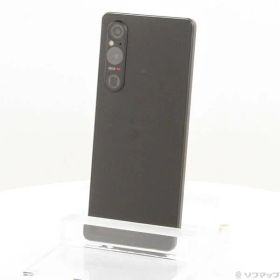 ソフマップ 〔中古品〕 Xperia 1 V 256GB ブラック SOG10 au SIMフリー【348】