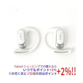 【中古】Shokz 完全ワイヤレスイヤホン OpenFit Air SKZ-EP-000026 ホワイト 元箱あり