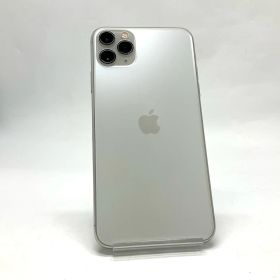 【全額返金保証】【最速発送】 iPhone 11 Pro Max 256GB シルバー Softbank 白ロム 動作確認済 72%