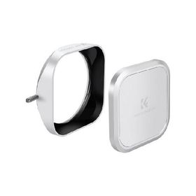 【平行輸入品】K＆F Concept Silver Square Metal Lens Hood Lens Cap Kit for Fujifilm X100/X100F/X100S/X100T/X100V/X100VI Camera Accessories