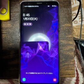 Samsung Galaxy S9+ SCV39 本体 位置偽装 初期化済み