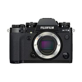 【中古】「非常に良い」富士フイルム(FUJIFILM) ミラーレス一眼カメラ X-T3ボディ ブラック X-T3-B(ミラーレス一眼)