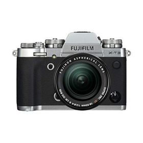 【中古】「非常に良い」富士フイルム(FUJIFILM) ミラーレス一眼カメラ X-T3レンズキット シルバー X-T3LK-S(ミラーレス一眼)