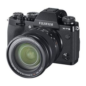 【中古】「非常に良い」富士フイルム(FUJIFILM) ミラーレス一眼カメラ X-T3 XF16-80mmレンズキット ブラック X-T3LK-1680-B(ミラーレス一眼)