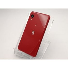 【中古】楽天 楽天モバイル 【SIMフリー】 Rakuten Mini クリムゾンレッド 3GB 32GB C330【ECセンター】保証期間１ヶ月【ランクC】