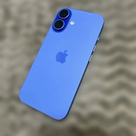 極美品iPhone16 128GB SIMフリー ウルトラマリン