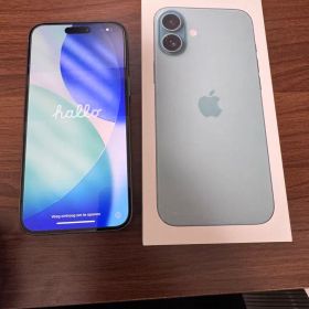 【美品】iPhone16 Plus 256GB ティール SIMフリー