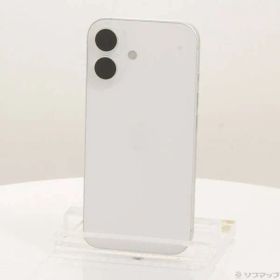 ソフマップ 〔中古品〕 iPhone16 256GB ホワイト MYDX3J／A SIMフリー【269】