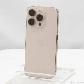 ソフマップ 〔中古品〕 iPhone16 Pro 256GB デザートチタニウム MYN23J／A SIMフリー【348】