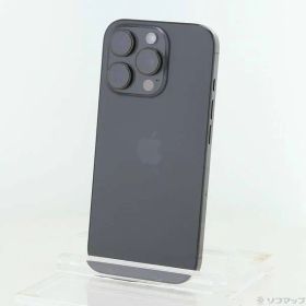 ソフマップ 〔中古品〕 iPhone16 Pro 256GB ブラックチタニウム MYN03J／A SIMフリー【198】
