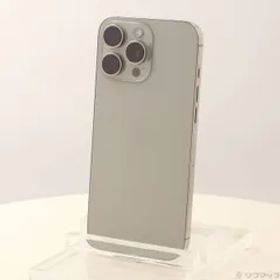 ソフマップ 〔中古品〕 iPhone16 Pro Max 256GB ナチュラルチタニウム MYWK3J／A SIMフリー【377】