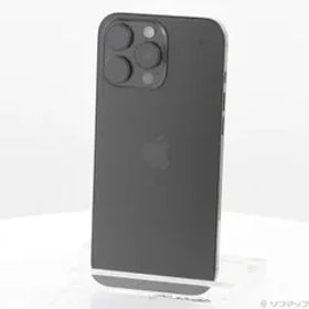 ソフマップ 〔中古品〕 iPhone16 Pro Max 256GB ブラックチタニウム MYWG3J／A SIMフリー【344】