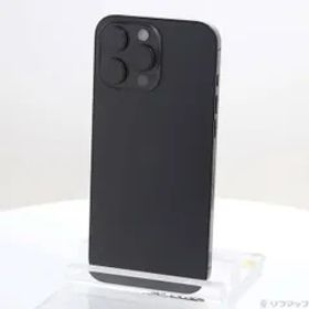 ソフマップ 〔中古品〕 iPhone16 Pro Max 256GB ブラックチタニウム MYWG3J／A SIMフリー【368】