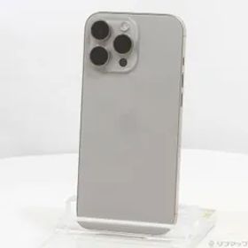 ソフマップ 〔中古品〕 iPhone16 Pro Max 512GB ナチュラルチタニウム MYWP3J／A SIMフリー【377】