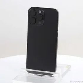 ソフマップ 〔中古品〕 iPhone16 Pro Max 256GB ブラックチタニウム 3N528J／A SIMフリー【348】