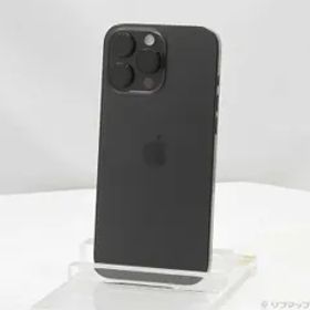 ソフマップ 〔中古品〕 iPhone16 Pro Max 256GB ブラックチタニウム 3N528J／A SIMフリー【344】