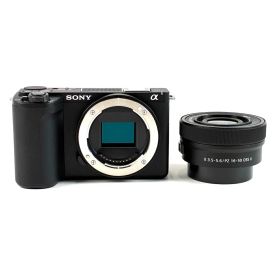 ソニー SONY VLOGCAM ZV-E10 II パワーズームレンズキット ZV-E10M2K B ブラック デジタル ミラーレス 一眼カメラ 【中古】