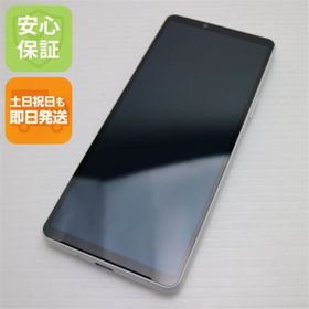 エクスペリア(Xperia)の超美品 Xperia 10 V XQ-DC44 ホワイト M888(スマートフォン本体)