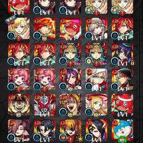 モンスト引退アカウント