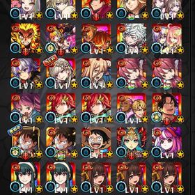 モンスト課金垢(ガチャ限多数)