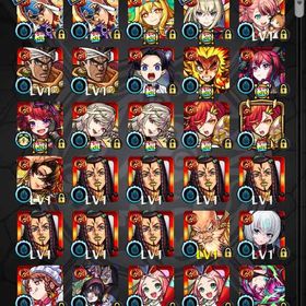 モンスト引退アカウント