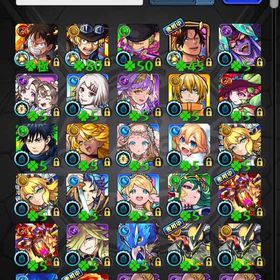 モンスト ガチャ限運極 ルフィ運極垢 引退品