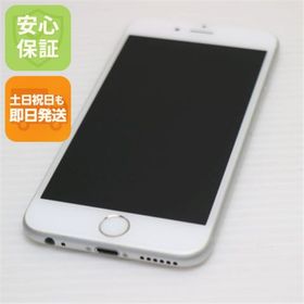 アイフォーン(iPhone)の超美品 SIMフリー iPhone6S 16GB シルバー M333(スマートフォン本体)