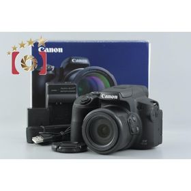 【中古】Canon キヤノン PowerShot SX70 HS ブラック コンパクトデジタルカメラ 元箱付き