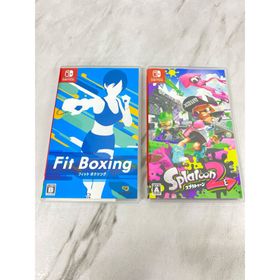ニンテンドースイッチ(Nintendo Switch)の。スイッチソフト スプラトゥーン2 フィットボクシング セット(家庭用ゲームソフト)