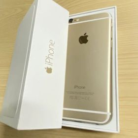 美品 iPhone6 ゴールド128GB バッテリー最大容量100%